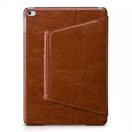Чехол-книжка Hoco Crystal Leather case для iPad Pro 12.9 (2018) натуральная кожа (коричневый)