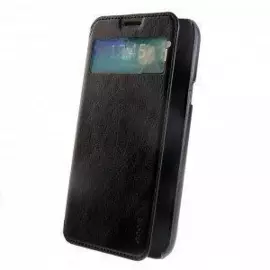 Чехол-книжка Hoco Crystal Series для Samsung Galaxy Mega 2 7.0 натуральная кожа (черный)