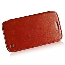 Чехол-книжка Hoco для Samsung Galaxy Ace 3 (GT-S7270) искусственная кожа (коричневый)