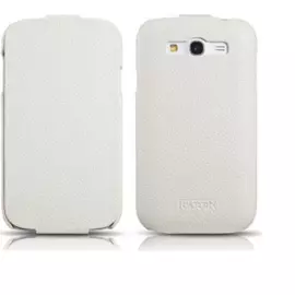 Чехол-книжка iCarer Flip Case Series для Samsung Galaxy Grand (GT-I9082) натуральная кожа (белый)