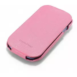 Чехол-книжка iHug Lychee для Samsung Galaxy S4 (GT-I9500 / GT-I9505) натуральная кожа (розовый)
