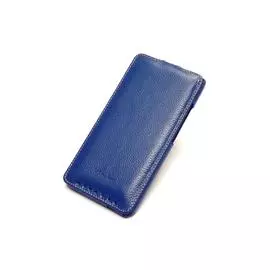 Чехол-книжка Melkco для HTC One Max (803s / 803n / 809d) натуральная кожа (Dark Blue LC)