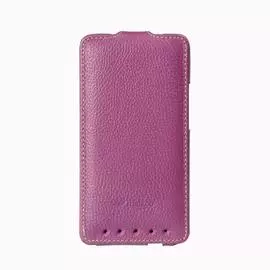 Чехол-книжка Melkco для HTC One Max (803s / 803n / 809d) натуральная кожа (Purple LC)