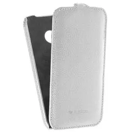Чехол-книжка Melkco для HTC One mini M4 натуральная кожа (White)