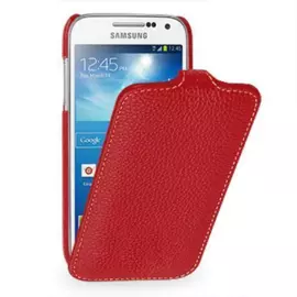 Чехол-книжка Melkco Premium Leather Case для Samsung Galaxy Y Duos натуральная кожа (красный)