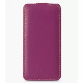 Чехол-книжка Melkco Premium Leather Case для Samsung Galaxy S4 натуральная кожа (сиреневый)