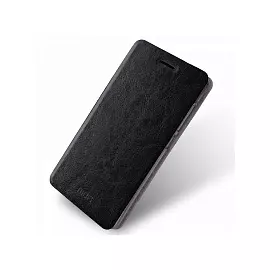 Чехол-книжка Mofi Case для Xiaomi Redmi 4A искусственная кожа, силикон (черный)