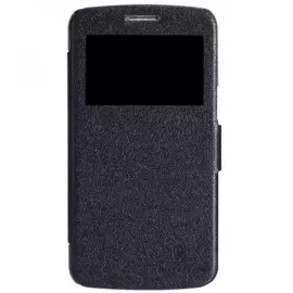 Чехол-книжка Nillkin Fresh Series для Samsung Galaxy Grand 2 пластик-полиуретан (черный)