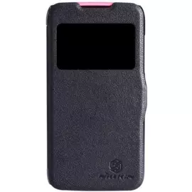 Чехол-книжка Nillkin Fresh Series Leather Case для Lenovo А516 (искусственная кожа) (black)