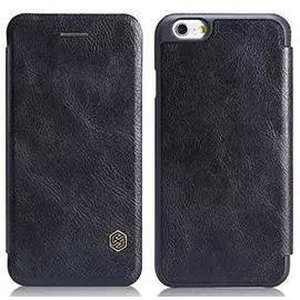 Чехол-книжка Nillkin QIN Leather Case для Apple iPhone 6 Plus/6S Plus натуральная кожа (черный)