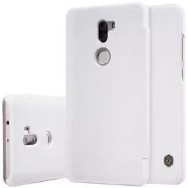 Чехол-книжка Nillkin QIN Leather Case для Xiaomi Mi5S Plus натуральная кожа (белый)