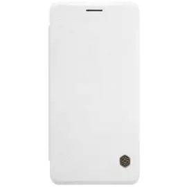 Чехол-книжка Nillkin QIN Leather Case для Huawei Mate 9 / Mate 9 Dual sim натуральная кожа (белый)