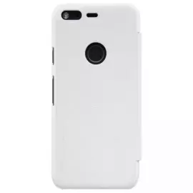 Чехол-книжка Nillkin QIN Leather Case для Google Pixel натуральная кожа (белый)