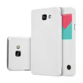 Чехол-книжка Nillkin QIN Leather Case для Samsung Galaxy A5 (2016) SM-A510 натуральная кожа (белый)