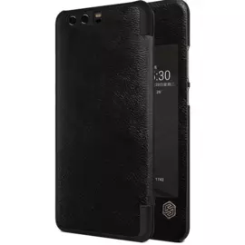 Чехол-книжка Nillkin QIN Leather Case для Huawei P10 / P10 Dual sim натуральная кожа (черный)