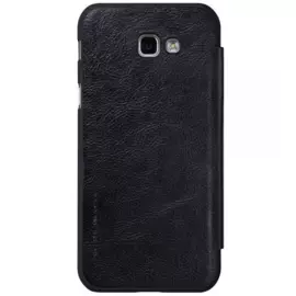 Чехол-книжка Nillkin QIN Leather Case для Samsung Galaxy A7 (2017) A720 натуральная кожа (черный)