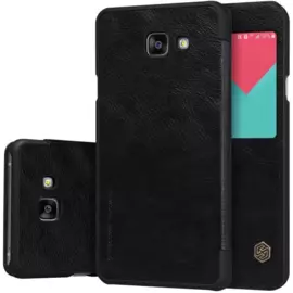 Чехол-книжка Nillkin QIN Leather Case для Samsung Galaxy A5 (2016) SM-A510 натуральная кожа (черный)