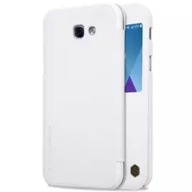Чехол-книжка Nillkin QIN Leather Case для Samsung Galaxy A5 (2017) SM-A520F натуральная кожа (White)