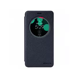 Чехол-книжка Nillkin Sparkle Series для Asus Zenfone 3 Laser (ZC551KL) пластик-полиуретан (черный)