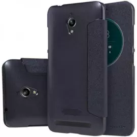 Чехол-книжка Nillkin Sparkle Series для Asus Zenfone (ZE500СL) пластик-полиуретан (Black)