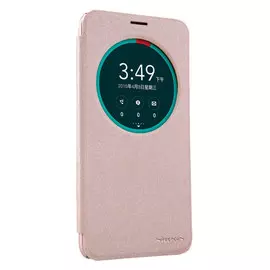 Чехол-книжка Nillkin Sparkle Series для Asus Zenfone 2 Laser (ZE551ML) пластик-полиуретан (Rose Red)