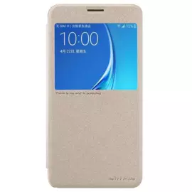Чехол-книжка Nillkin Sparkle Series для Lenovo Vibe P1 пластик-полиуретан (Gold)