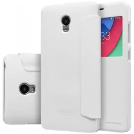 Чехол-книжка Nillkin Sparkle Series для Lenovo Vibe P1 пластик-полиуретан (White)