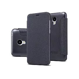 Чехол-книжка Nillkin Sparkle Series для Meizu M3s / M3 Mini пластик-полиуретан (черный)