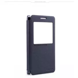 Чехол-книжка Nillkin Sparkle Series для Samsung Galaxy A5 (SM-A500) пластик-полиуретан (черный)