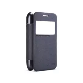 Чехол-книжка Nillkin Sparkle Series для Samsung Galaxy S4 (I9500 / I9505) пластик-полиуретан черный)