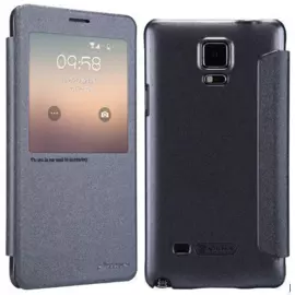 Чехол-книжка Nillkin Sparkle Series для Samsung Galaxy Note 5 (N920) пластик-полиуретан (черный)