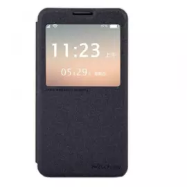 Чехол-книжка Nillkin Sparkle Series для Samsung Galaxy Note 3 Neo N7505 пластик-полиуретан (черный)