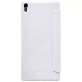 Чехол-книжка Nillkin Sparkle Series для Sony Xperia XA / XA Dual пластик-полиуретан (белый)