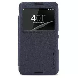 Чехол-книжка Nillkin Sparkle Series для Sony Xperia E4 / E4 Dual пластик-полиуретан (черный)