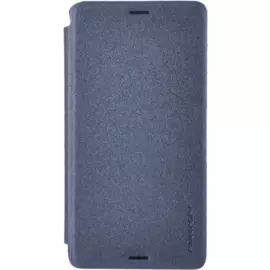 Чехол-книжка Nillkin Sparkle Series для Sony Xperia Z3 пластик-полиуретан (черный)