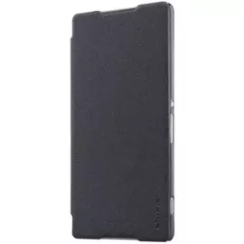 Чехол-книжка Nillkin Sparkle Series для Sony Xperia C5 Ultra пластик-полиуретан (черный)