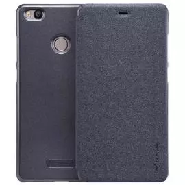 Чехол-книжка Nillkin Sparkle Series для Xiaomi Mi4s пластик-полиуретан (черный)