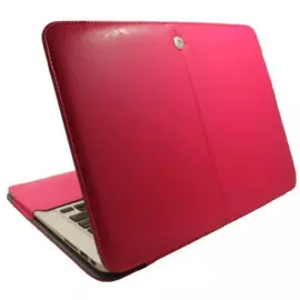 Чехол-книжка Palmexx для Apple MacBook Pro 12 with Touch Bar Late (2016) искусственная кожа (розовый)