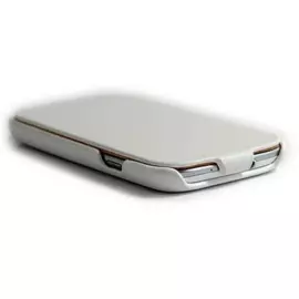 Чехол-книжка Pcaro для Samsung Galaxy S3 i9300 натуральная кожа (белый)