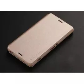 Чехол-книжка Pipilu FIBcolor X-Level для Sony Xperia Z3 Plus / Z4 искусственная кожа (золотой)