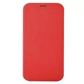 Чехол-книжка Pipilu FIBcolor X-Level для Samsung Galaxy Core 2 искусственная кожа/силикон (красный)