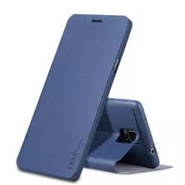 Чехол-книжка Pipilu FIBcolor X-Level для Samsung Galaxy Note 3 искусственная кожа/силикон (синий)