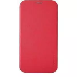 Чехол-книжка Pipilu FIBcolor X-Level для LG G3 искусственная кожа/силикон (красный)