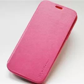 Чехол-книжка Pipilu FIBcolor X-Level для Samsung Galaxy S5 mini искусственная кожа/силикон (розовый)
