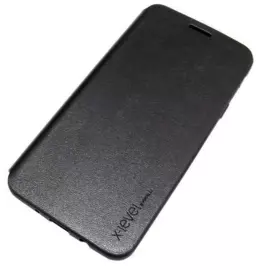 Чехол-книжка Pipilu FIBcolor X-Level для Samsung Galaxy J5 (SM-J500) искусственная кожа (черный)