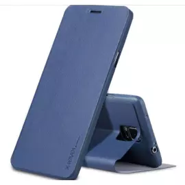 Чехол-книжка Pipilu FIBcolor X-Level для Samsung Galaxy J1 (J100 / J110) искусственная кожа (синий)