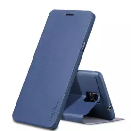 Чехол-книжка Pipilu FIBcolor X-Level для Samsung Galaxy A3 искусственная кожа/силикон (темно-синий)