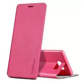 Чехол-книжка Pipilu FIBcolor X-Level для Samsung Galaxy A5 (SM-A500) искусственная кожа/силикон (роз