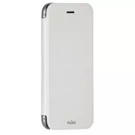 Чехол-книжка Puro Booklet Crystal Case для Apple iPhone 6 Plus/6S Plus искусственная кожа (белый)