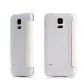 Чехол-книжка Rock Elegant Series для Samsung Galaxy S5 mini поликарбонат,полиуретан (белый)